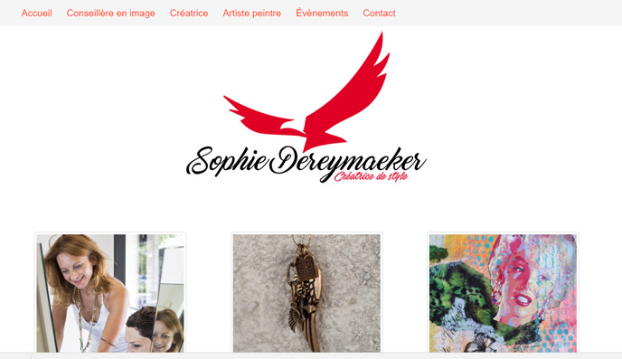 Sophie Dereymaeker website